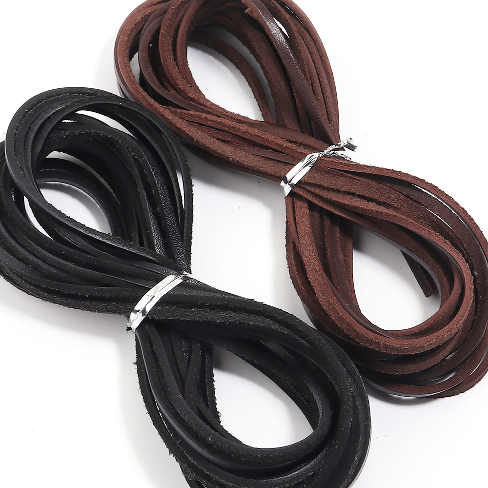 5yards 3mm Genuine Cow Leather - огляд і ціна Braided Line
