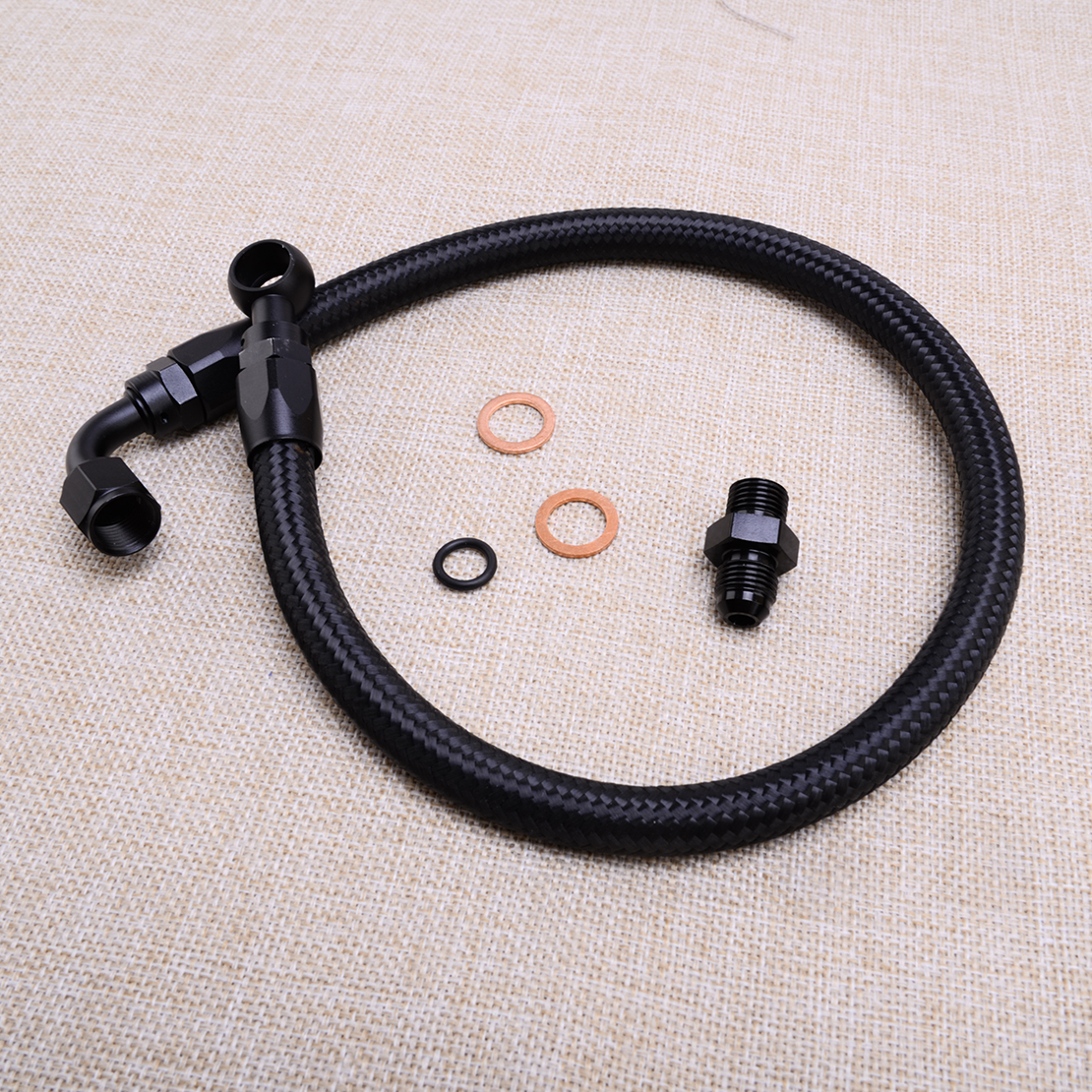 New Braided Fuel Line Kits Fit - огляд і ціна Braided Line