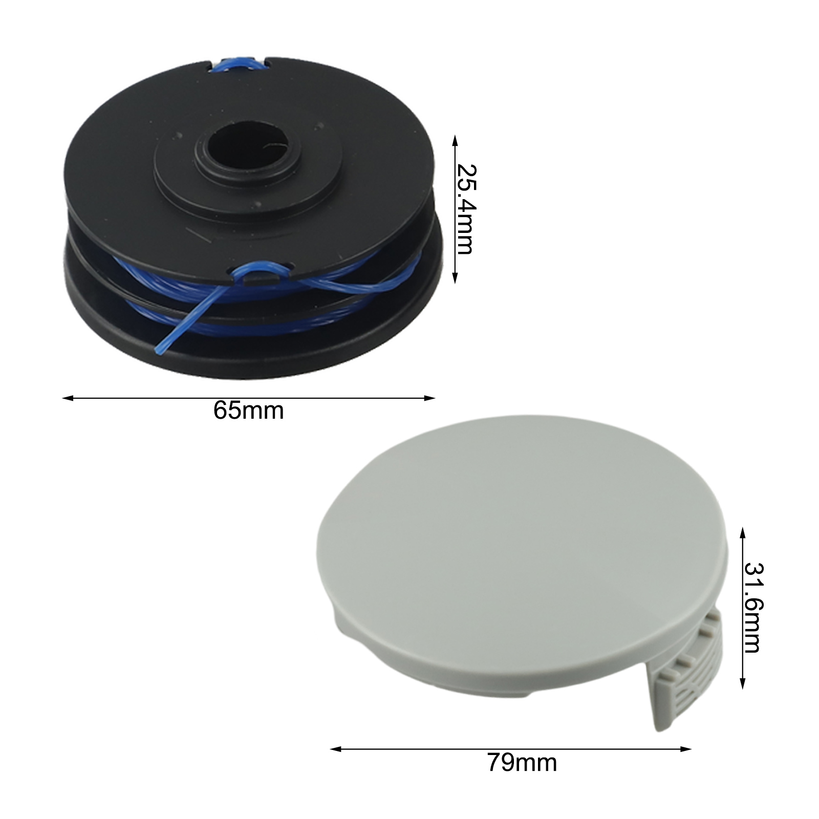 4pc/8pc String Trimmer Replace - огляд і ціна Tippet Line