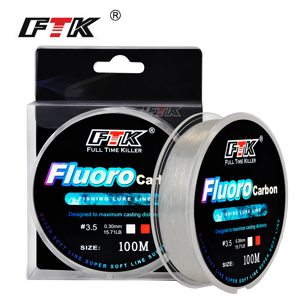 FTK 100M Fluorocarbon Fishing  - огляд і ціна Fluorocarbon Line