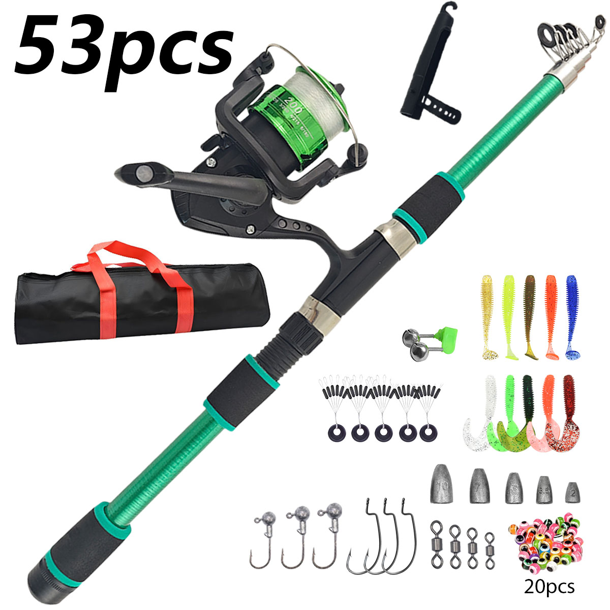 Portable Telescopic Fishing Ro - огляд і ціна Fishing Line Spooler