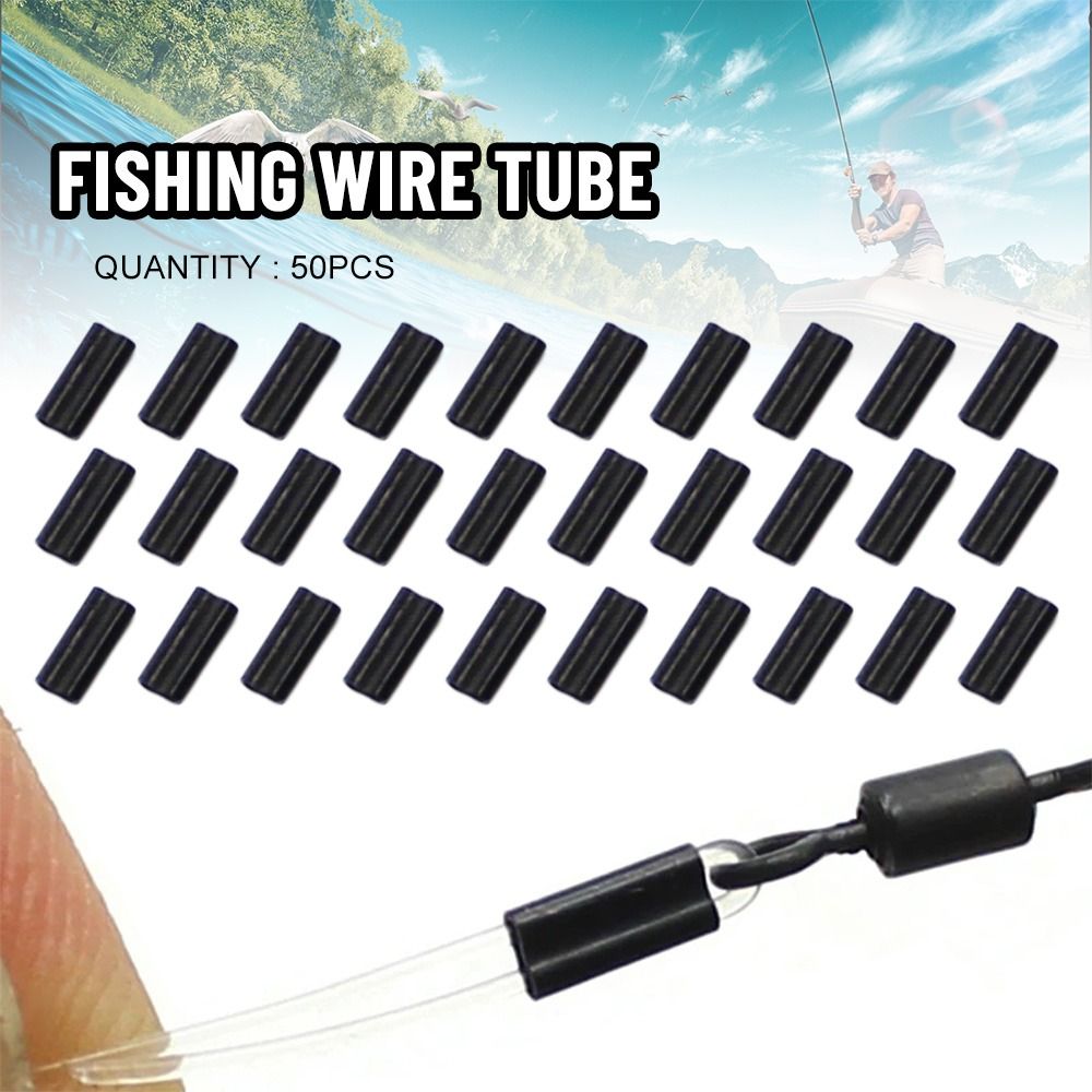 50pcs Carbon tube Fishing Crim - огляд і ціна Monofilament Line