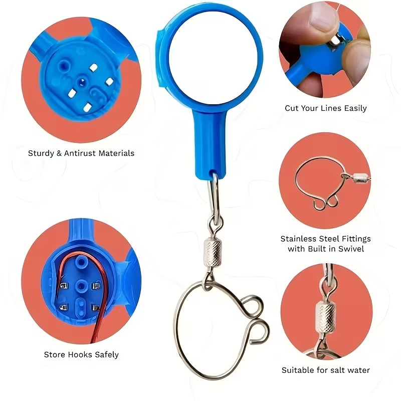 2pcs   Fishing Gadgets: Knotti - огляд і ціна Fishing Line Dispenser