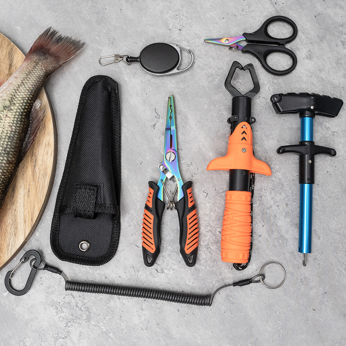 7-piece fishing tool set, prof - огляд і ціна Freshwater Line