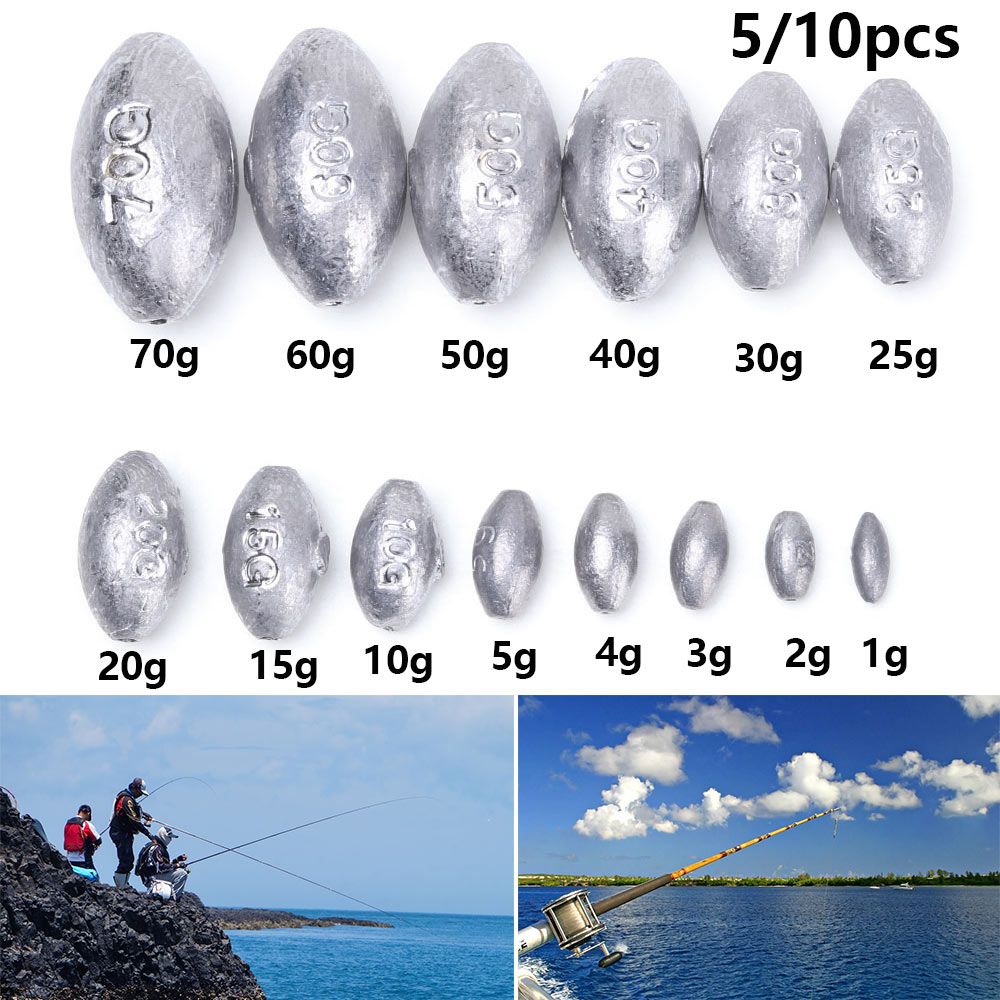 5/10Pcs High Quality Line Sink - огляд і ціна Monofilament Line