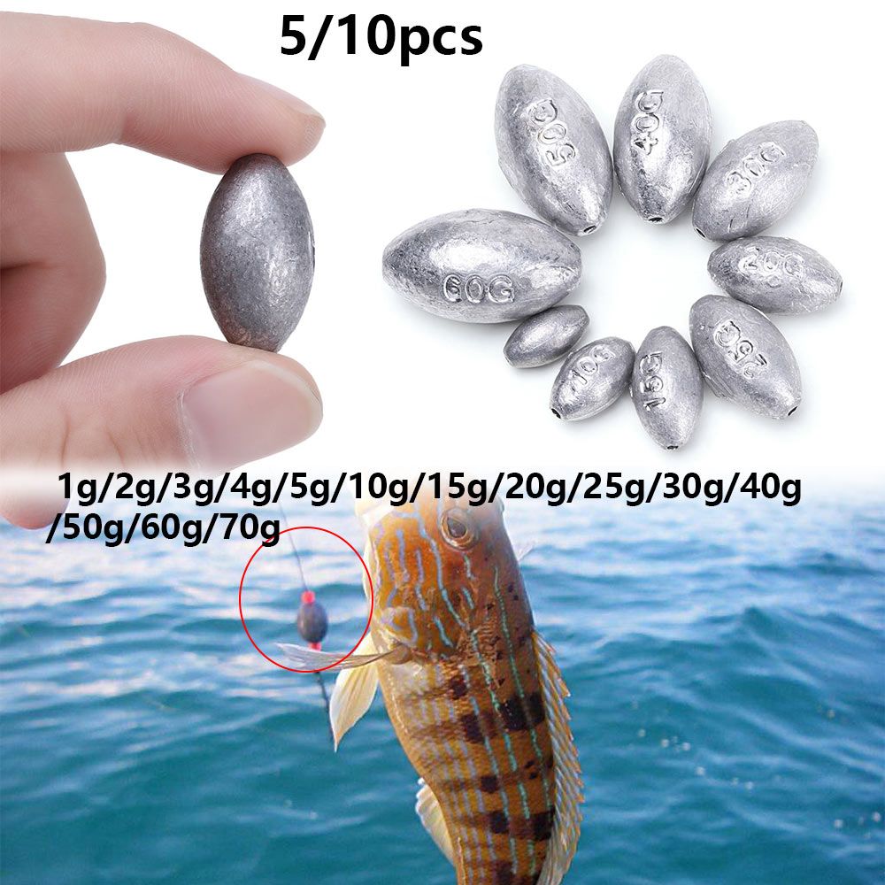 5/10Pcs High Quality Line Sink - огляд і ціна Monofilament Line