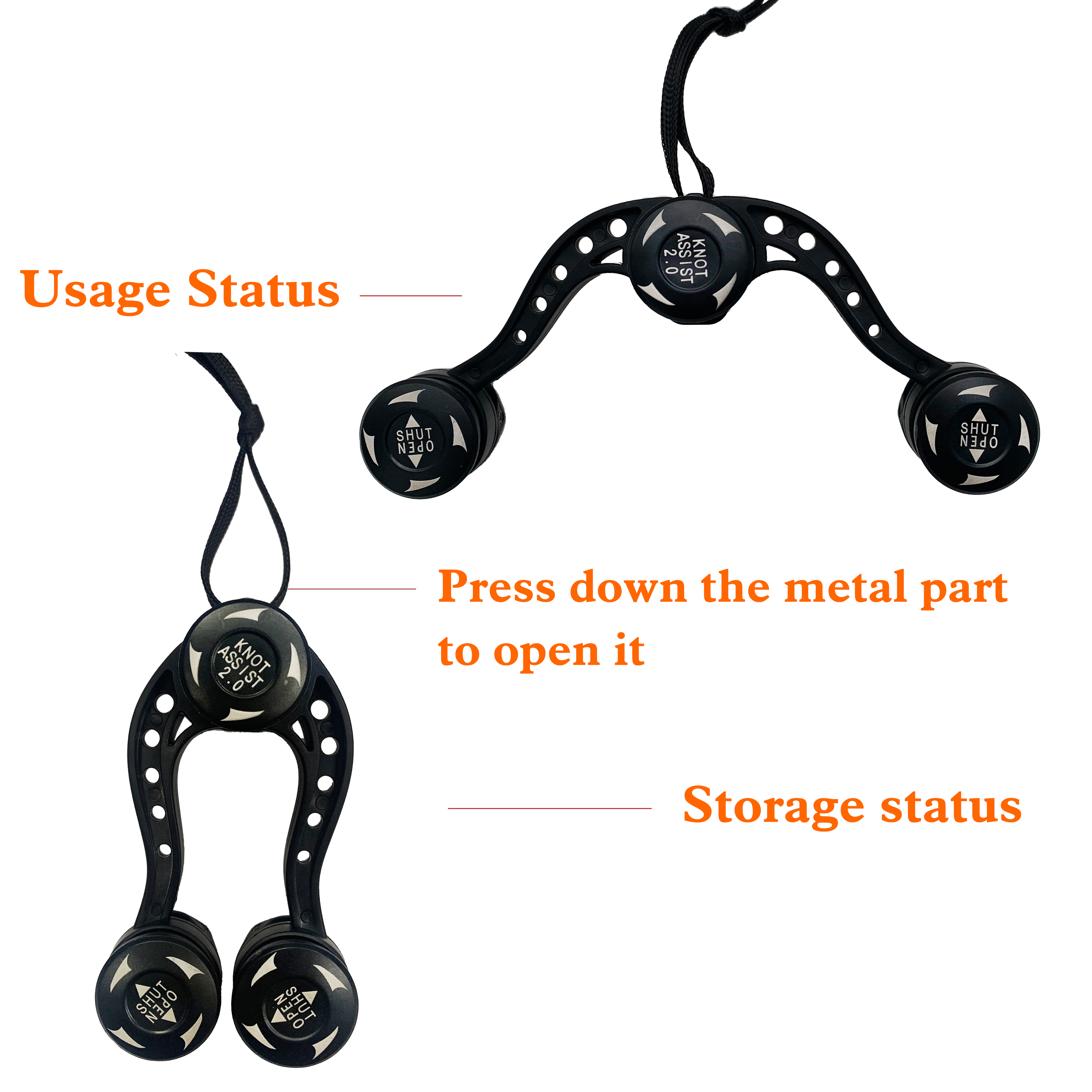 1pc GT FG Knotting Tool, A Qui - огляд і ціна Fishing Line Winder