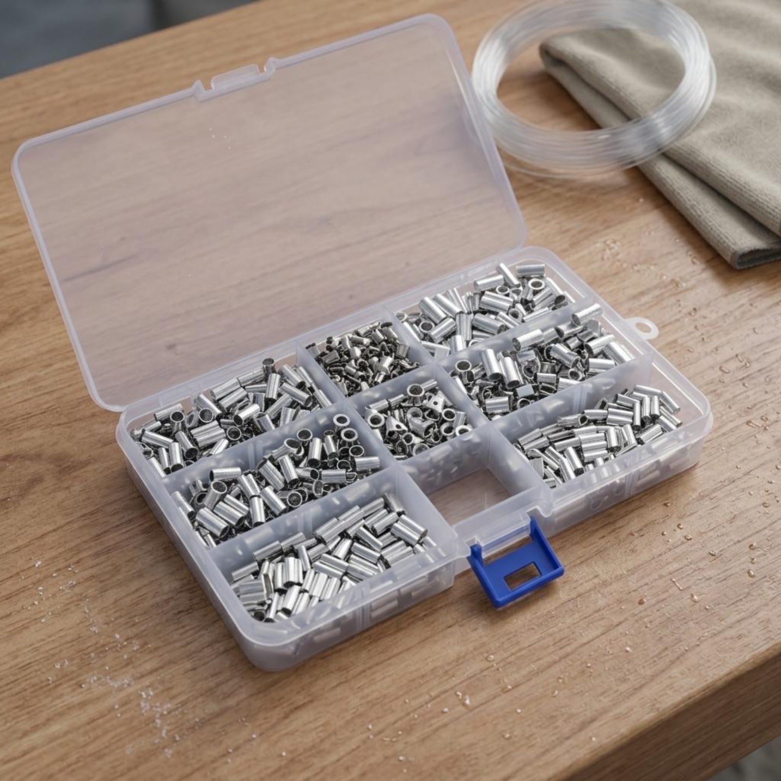 600 Pieces Fishing Line Crimp  - огляд і ціна Leader Line