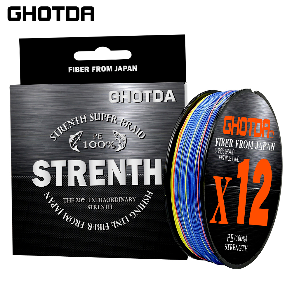 Braided Fishing Line 12 Strand - огляд і ціна Ice Fishing Line