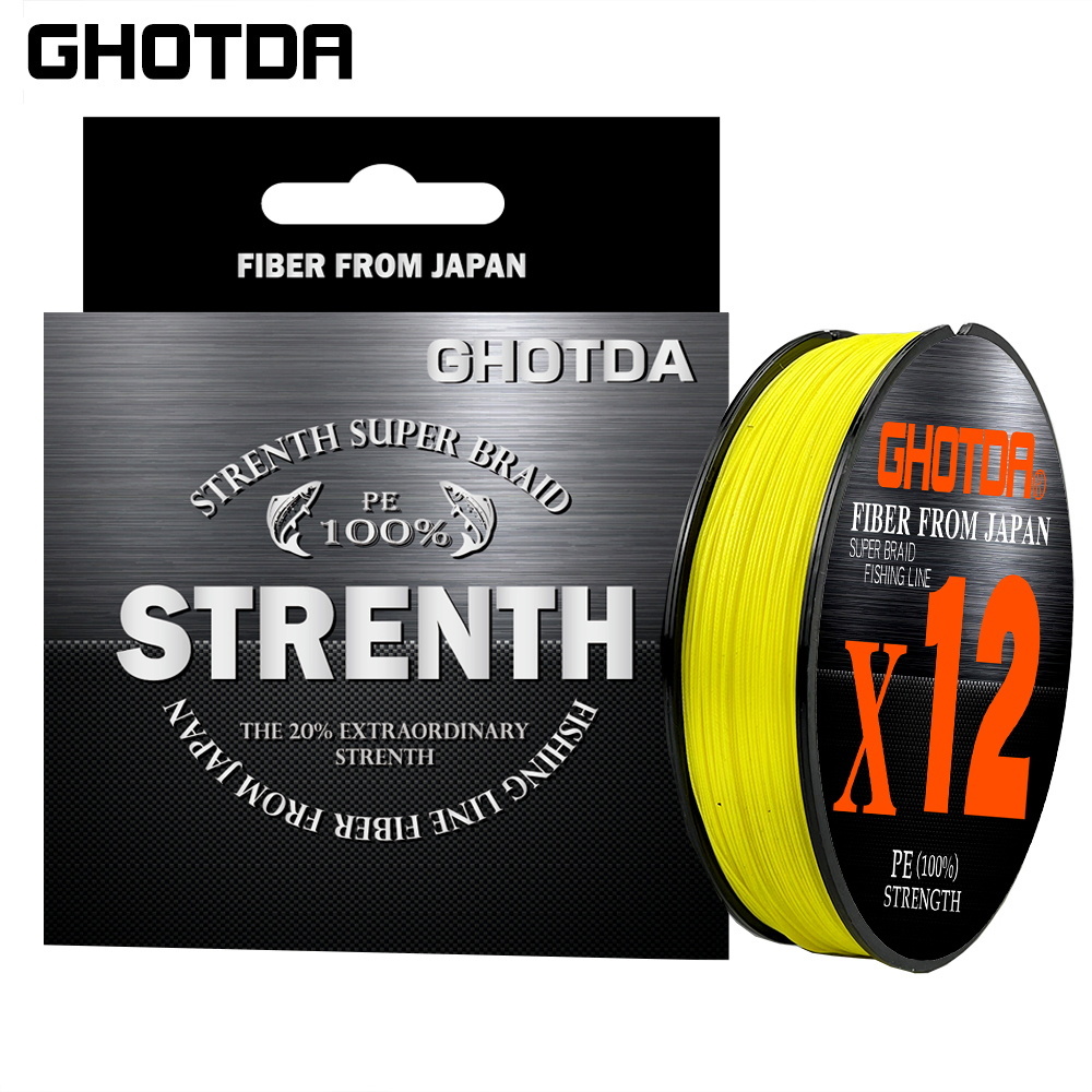 Braided Fishing Line 12 Strand - огляд і ціна Ice Fishing Line