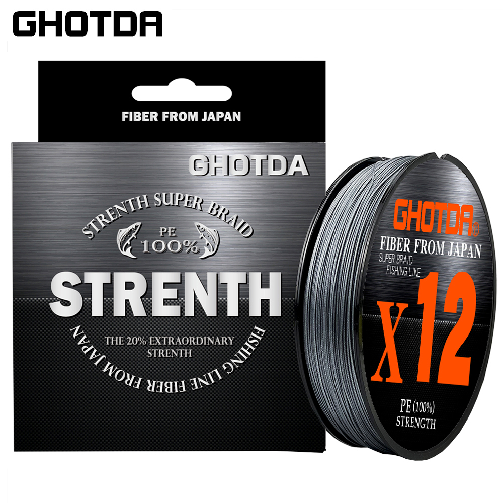 Braided Fishing Line 12 Strand - огляд і ціна Ice Fishing Line