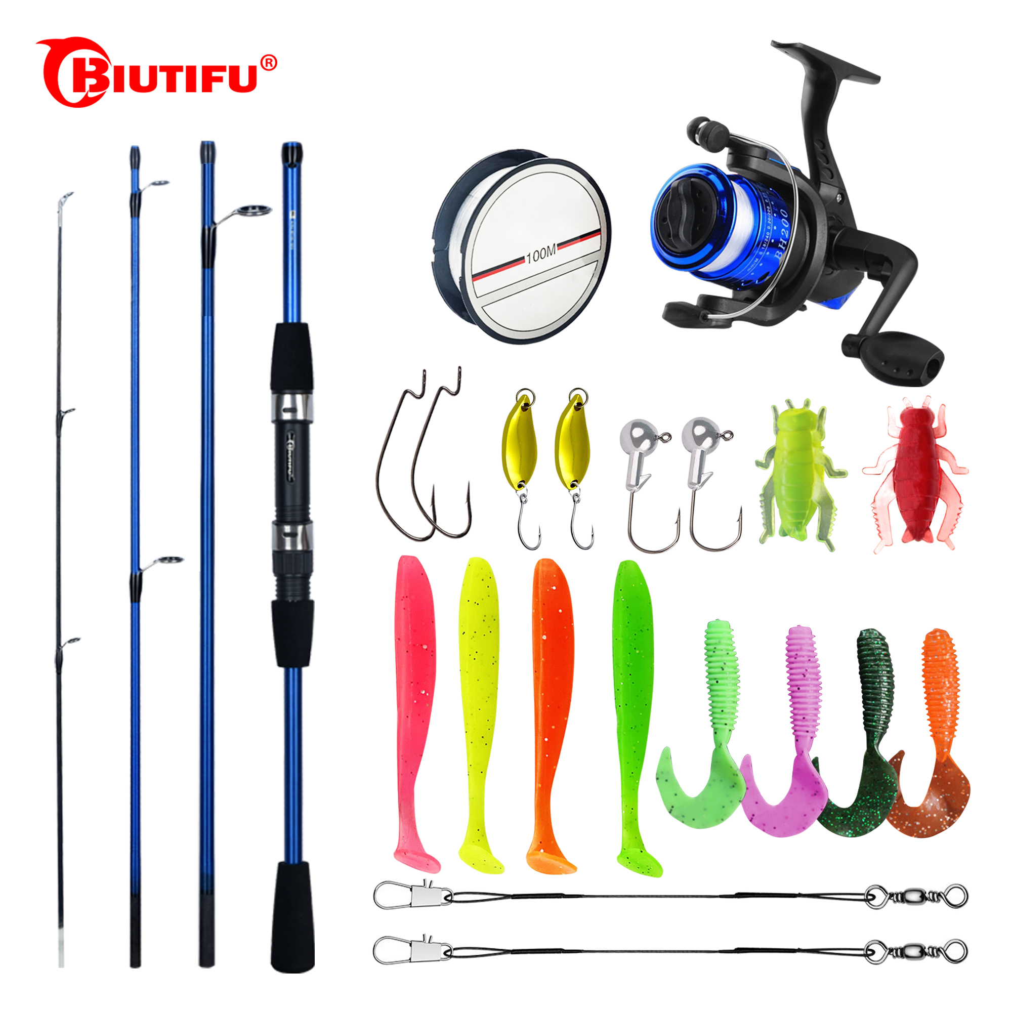 BIUTIFU Spinning Fishing Rod S - огляд і ціна Freshwater Line