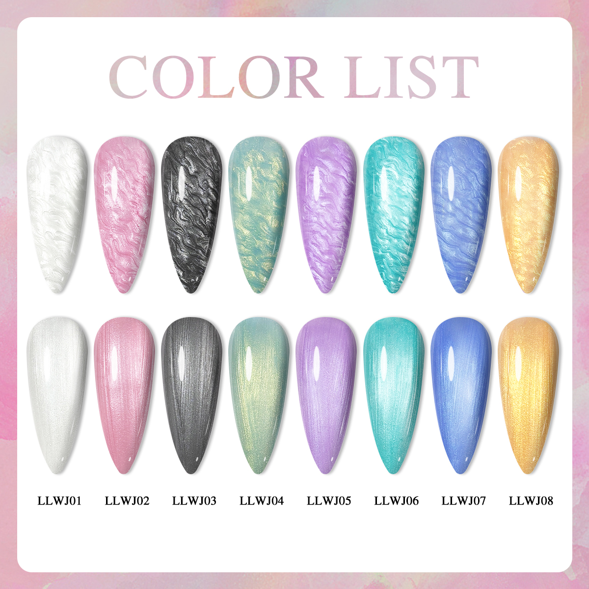 1 piece of shell line gel nail - огляд і ціна Copolymer Line
